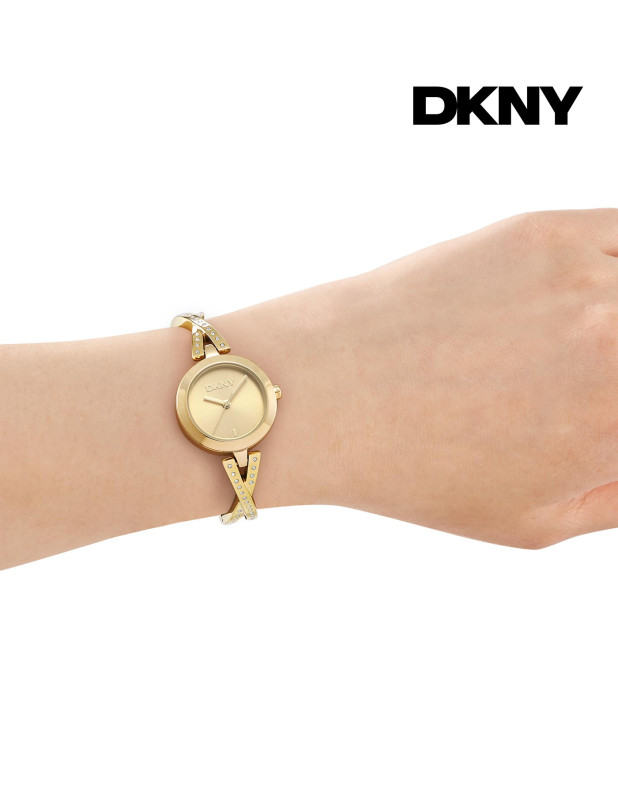 DKNY Women Half Bangle Watch